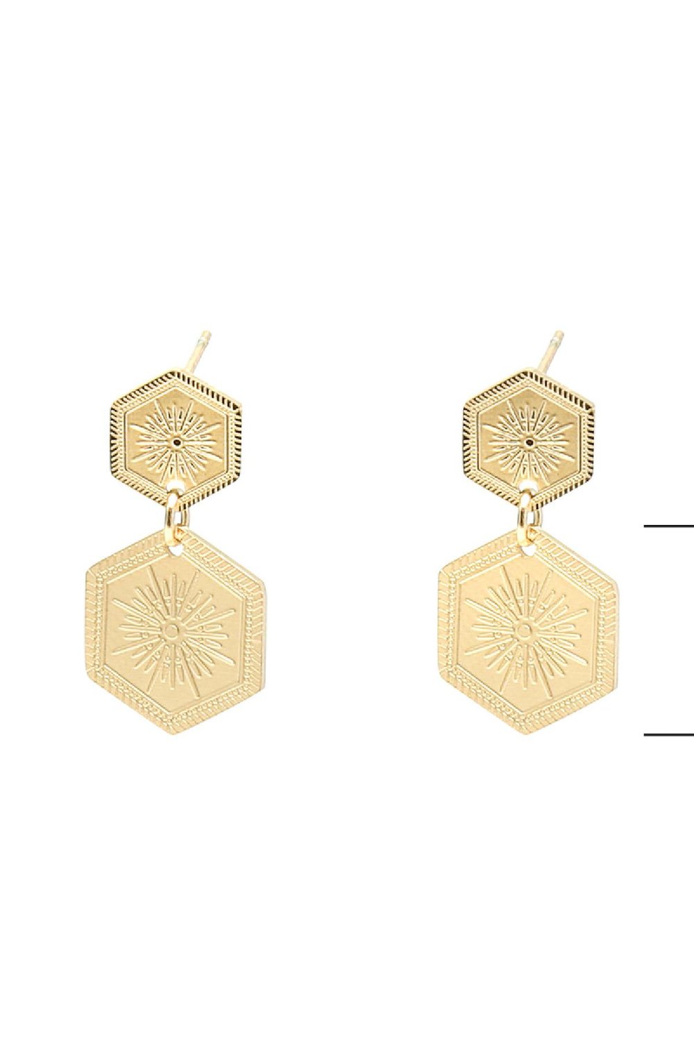 Earrings Shine On Plata Acero inoxidable h5Imagen3